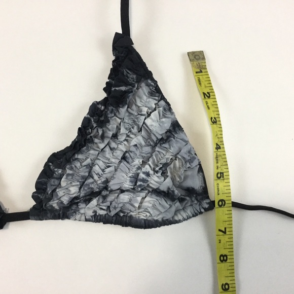 Lucky Ruffle String Bikini Top - Picture 6 of 6